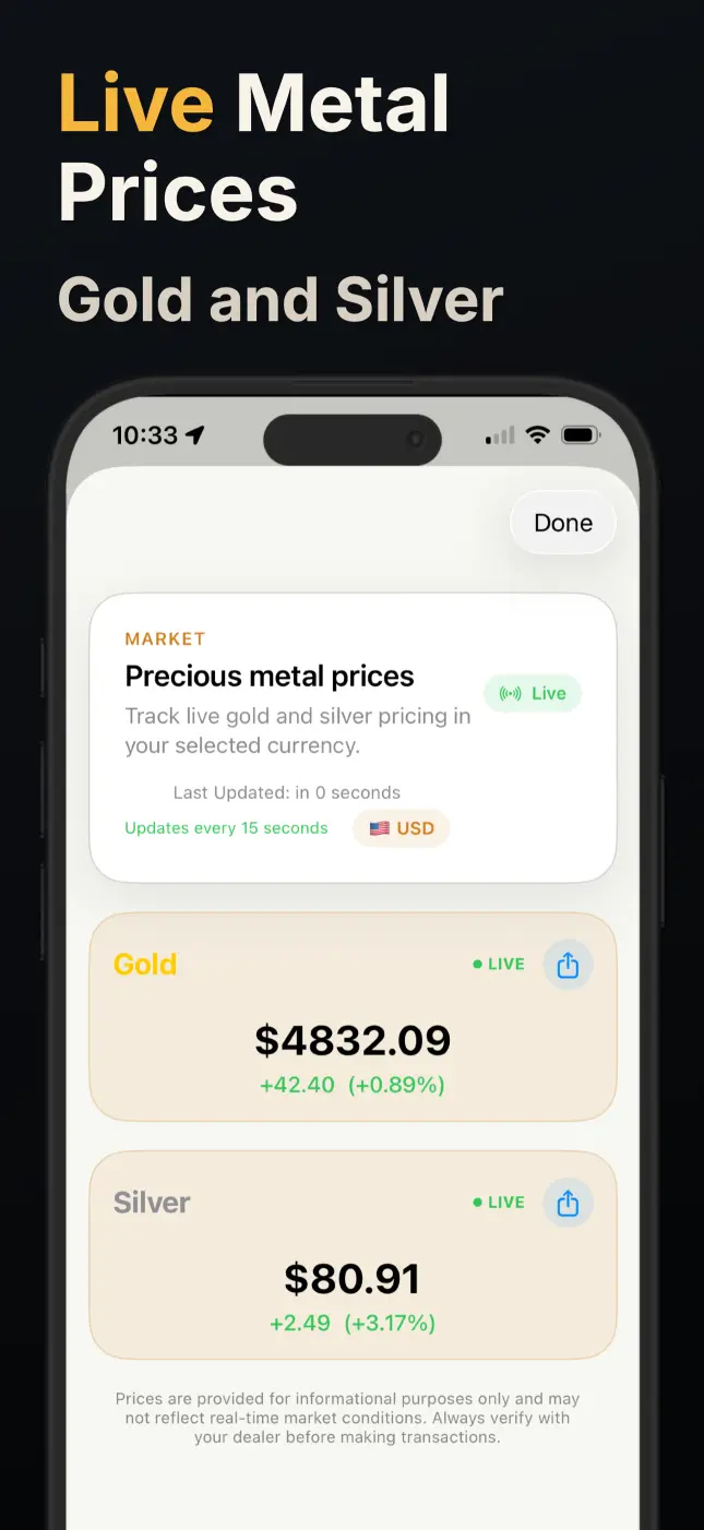 Coin Value Identifier App - Search Function